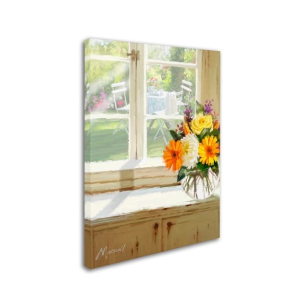 The Macneil Studio 'Garden Table' Canvas Art,24x32